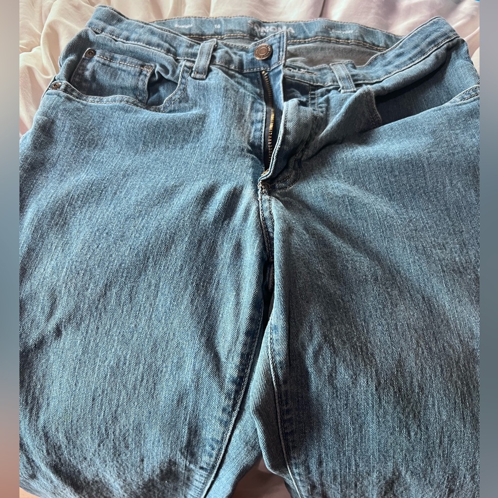 Light color blue jeans